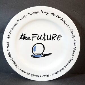 Pottery Barn Decade Salad Dessert Appetizer Plate The Future 8.25 inch